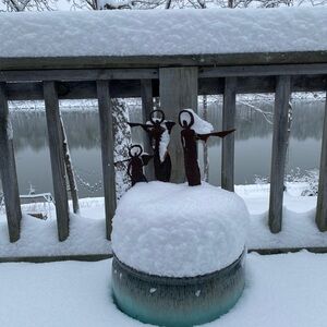 Snow Angels singing to the Heavens 1-10-25